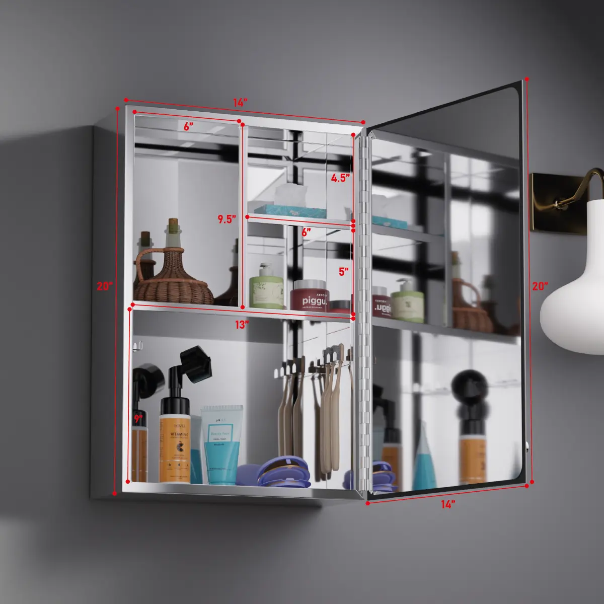 Side profile of the watch showing the crown guards and pushers for the chronograph functions